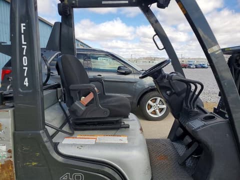 2012 Nissan Forklift, VIN MCP1F2A20LV. Photo 5 of 6 from Copart auction. OpenDataCar US salvage catalog.