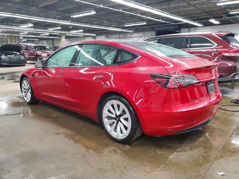 2022 Tesla Model 3, VIN 5YJ3E1EA7NF187770. Фото 2 з 6 з аукціону Copart. Каталог авто зі США OpenDataCar.