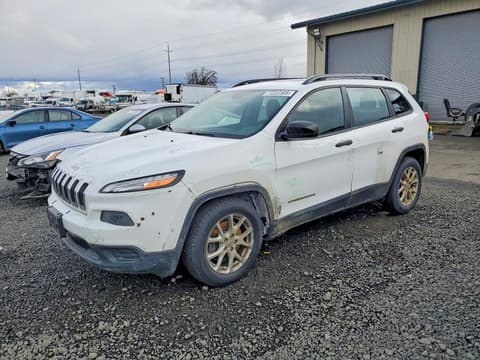 2016 Jeep Cherokee, VIN 1C4PJLAB6GW176684. Фото 1 из 6 с аукциона Copart. Каталог авто из США OpenDataCar.