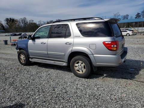2001 Toyota Sequoia, VIN 5TDZT38A01S004674. Фото 2 з 6 з аукціону Copart. Каталог авто зі США OpenDataCar.