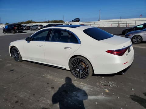 2022 Mercedes-benz S-Class, VIN W1K6G6DB0NA076538. Фото 2 з 6 з аукціону Copart. Каталог авто зі США OpenDataCar.