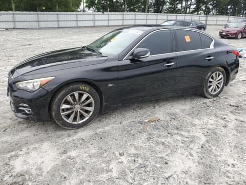 2017 Infiniti Q50, VIN JN1CV7AP9HM640380. Фото 1 з 6 з аукціону Copart. Каталог авто зі США OpenDataCar.