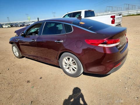 2016 Kia Optima, VIN 5XXGT4L31GG100989. Фото 2 з 6 з аукціону Copart. Каталог авто зі США OpenDataCar.
