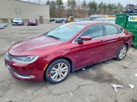 2015 Chrysler 200, VIN 1C3CCCAB4FN601157. Фото 1 з 6 з аукціону Copart. Каталог авто зі США OpenDataCar.