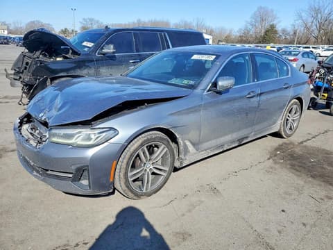 2021 Bmw 5 Series, VIN WBA73BJ08MCF80294. Фото 1 з 6 з аукціону Copart. Каталог авто зі США OpenDataCar.