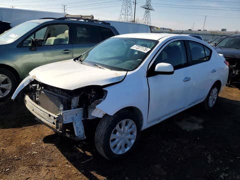 2019 Nissan Versa, VIN 3N1CN7AP5KL875831. Фото 1 з 6 з аукціону Copart. Каталог авто зі США OpenDataCar.