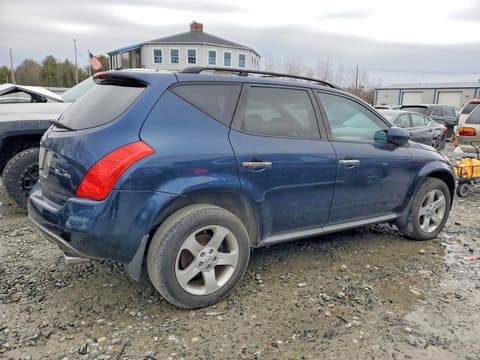 2005 Nissan Murano, VIN JN8AZ08W15W432124. Photo 3 of 6 from Copart auction. OpenDataCar US salvage catalog.