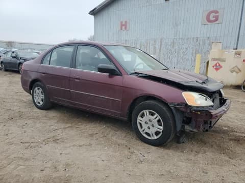 2002 Honda Civic, VIN 1HGES16572L013002. Zdjęcie 4 z 6 z aukcji Copart. Katalog aut z USA OpenDataCar.