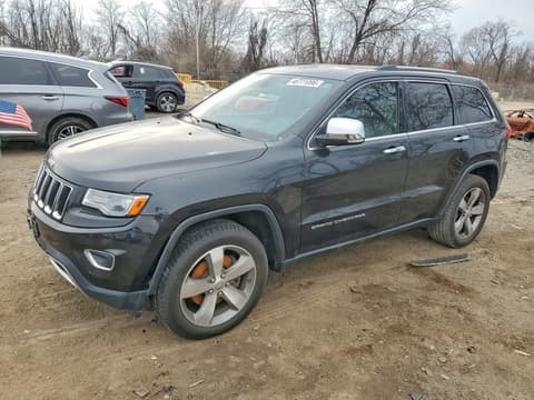 2014 Jeep Grand Cherokee, VIN 1C4RJFBM5EC384418. Фото 1 з 6 з аукціону Copart. Каталог авто зі США OpenDataCar.