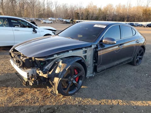 2019 Genesis G70, VIN KMTG34LE2KU040131. Фото 1 з 6 з аукціону Copart. Каталог авто зі США OpenDataCar.