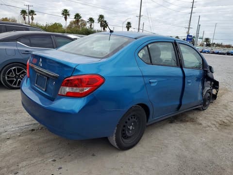 2020 Mitsubishi Mirage, VIN ML32F3FJ3LHF10637. Фото 3 з 6 з аукціону Copart. Каталог авто зі США OpenDataCar.