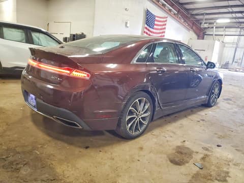 2019 Lincoln MKZ, VIN 3LN6L5D95KR614791. Фото 3 з 6 з аукціону Copart. Каталог авто зі США OpenDataCar.