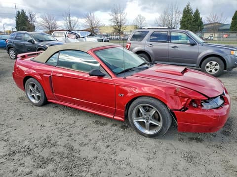 2001 Ford Mustang, VIN 1FAFP45XX1F127829. Фото 4 из 6 с аукциона Copart. Каталог авто из США OpenDataCar.