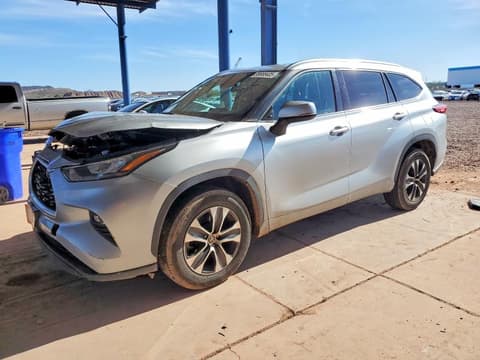 2020 Toyota Highlander, VIN 5TDGZRAH5LS500072. Фото 1 з 6 з аукціону Copart. Каталог авто зі США OpenDataCar.