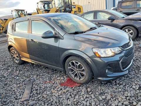 2017 Chevrolet Sonic, VIN 1G1JD6SGXH4155724. Фото 4 из 6 с аукциона Copart. Каталог авто из США OpenDataCar.