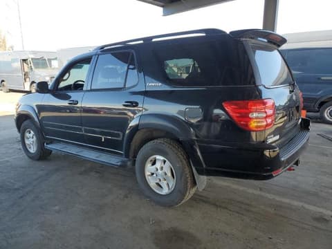 2001 Toyota Sequoia, VIN 5TDBT48A81S001786. Фото 2 з 6 з аукціону Copart. Каталог авто зі США OpenDataCar.