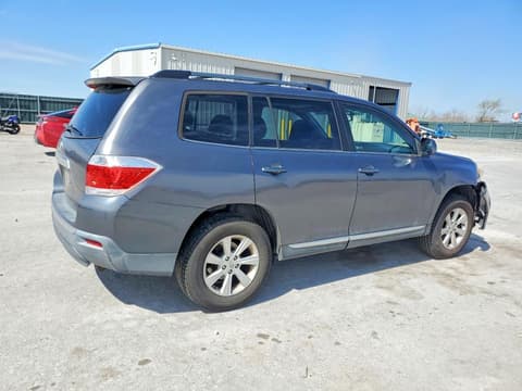 2012 Toyota Highlander, VIN 5TDZK3EH0CS062565. Фото 3 з 6 з аукціону Copart. Каталог авто зі США OpenDataCar.