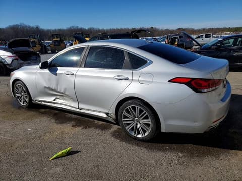 2018 Genesis G80, VIN KMHGN4JE7JU233557. Фото 2 з 6 з аукціону Copart. Каталог авто зі США OpenDataCar.