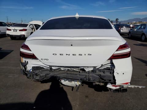 2022 Genesis G70, VIN KMTG34TA5NU099871. Фото 6 з 6 з аукціону Copart. Каталог авто зі США OpenDataCar.