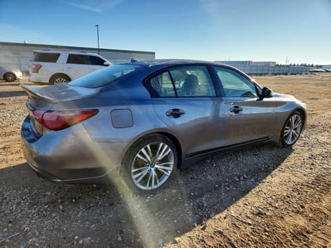 2018 Infiniti Q50, VIN JN1EV7ARXJM444271. Фото 3 з 6 з аукціону Copart. Каталог авто зі США OpenDataCar.
