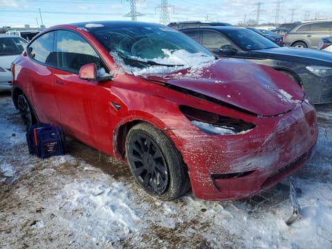 2023 Tesla Model Y, VIN 7SAYGDEE5PF695276. Фото 4 з 6 з аукціону Copart. Каталог авто зі США OpenDataCar.