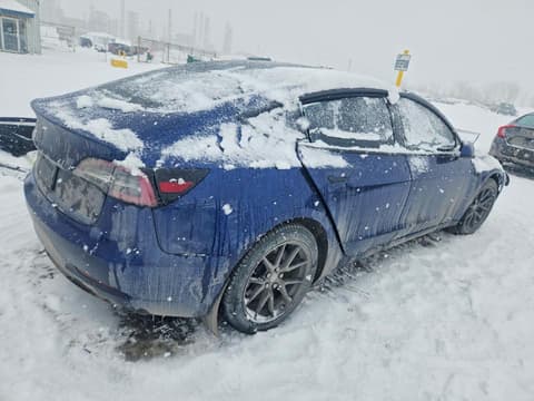 2023 Tesla Model 3, VIN 5YJ3E1EA2PF491169. Фото 3 з 6 з аукціону Copart. Каталог авто зі США OpenDataCar.