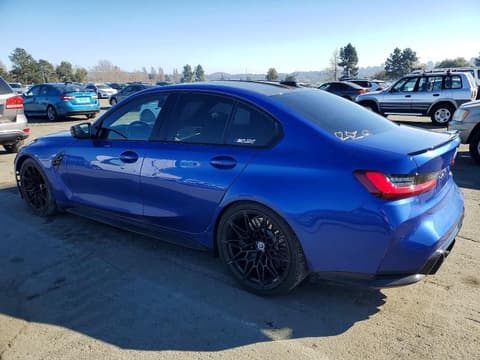 2023 Bmw M3, VIN WBS33AY02PFN46880. Фото 2 из 6 с аукциона Copart. Каталог авто из США OpenDataCar.