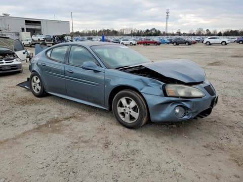 2006 Pontiac Grand Prix, VIN 2G2WP582361219609. Фото 4 з 6 з аукціону Copart. Каталог авто зі США OpenDataCar.