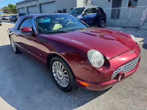 2004 Ford Thunderbird, VIN 1FAHP60A54Y110954. Zdjęcie 4 z 6 z aukcji Copart. Katalog aut z USA OpenDataCar.