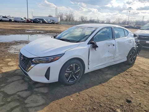 2025 Nissan Sentra, VIN 3N1AB8CV4SY301208. Фото 1 з 6 з аукціону Copart. Каталог авто зі США OpenDataCar.