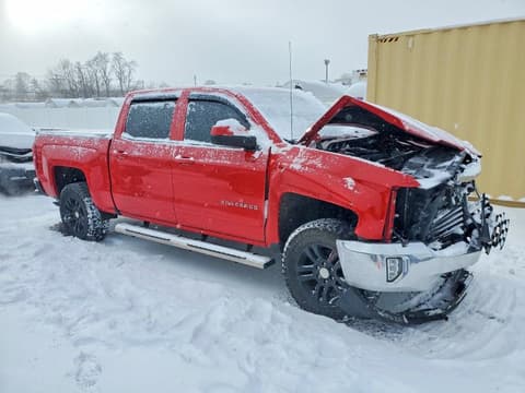 2018 Chevrolet Silverado 1500, VIN 3GCUKREC7JG596336. Фото 4 из 6 с аукциона Copart. Каталог авто из США OpenDataCar.