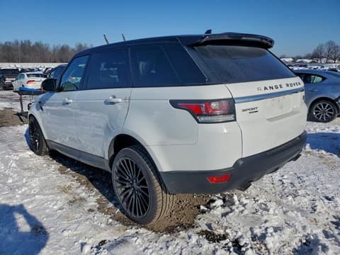 2016 Land rover Range Rover Sport, VIN SALWR2VF3GA573447. Фото 2 з 6 з аукціону Copart. Каталог авто зі США OpenDataCar.