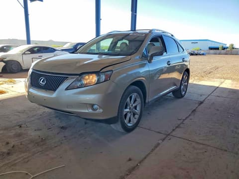2010 Lexus RX 350, VIN 2T2BK1BA7AC015161. Фото 1 з 6 з аукціону Copart. Каталог авто зі США OpenDataCar.