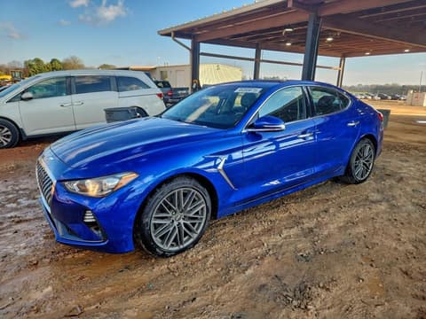 2019 Genesis G70, VIN KMTG64LA9KU022522. Фото 1 з 6 з аукціону Copart. Каталог авто зі США OpenDataCar.
