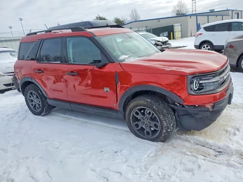 2022 Ford Bronco Sport, VIN 3FMCR9B60NRE16254. Фото 4 з 6 з аукціону Copart. Каталог авто зі США OpenDataCar.