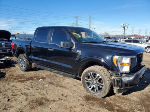 2021 Ford F-150 Lightning, VIN 1FTFW1E56MFA65845. Фото 4 з 6 з аукціону Copart. Каталог авто зі США OpenDataCar.