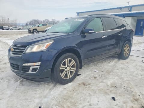 2015 Chevrolet Traverse, VIN 1GNKRHKDXFJ253818. Фото 1 з 6 з аукціону Copart. Каталог авто зі США OpenDataCar.