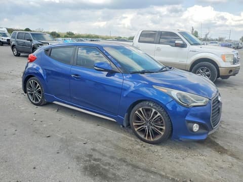 2016 Hyundai Veloster, VIN KMHTC6AE7GU274490. Фото 4 з 6 з аукціону Copart. Каталог авто зі США OpenDataCar.