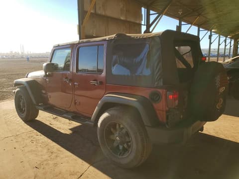 2007 Jeep Wrangler, VIN 1J4GB59197L208334. Фото 2 з 6 з аукціону Copart. Каталог авто зі США OpenDataCar.