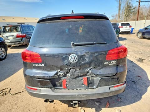 2013 Volkswagen Tiguan, VIN WVGBV3AX4DW565406. Фото 6 з 6 з аукціону Copart. Каталог авто зі США OpenDataCar.