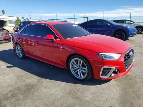 2023 Audi A4, VIN WAUEAAF40PN009522. Фото 4 з 6 з аукціону Copart. Каталог авто зі США OpenDataCar.