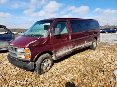 1999 Chevrolet Express 3500, VIN 1GAHG39R6X1144795. Фото 1 з 6 з аукціону Copart. Каталог авто зі США OpenDataCar.