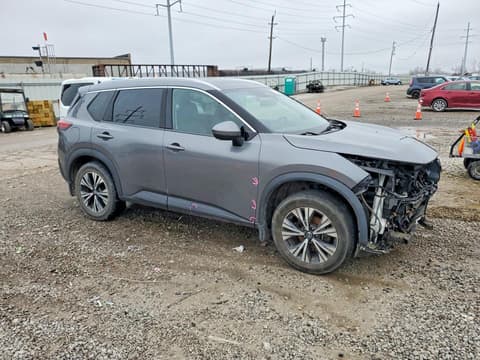 2021 Nissan Rogue, VIN 5N1AT3BB9MC736883. Фото 4 з 6 з аукціону Copart. Каталог авто зі США OpenDataCar.