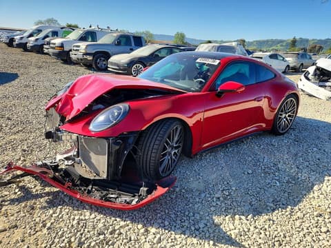 2024 Porsche 911, VIN WP0AB2A92RS279914. Фото 1 з 6 з аукціону Copart. Каталог авто зі США OpenDataCar.