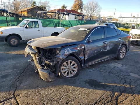 2017 Kia Optima, VIN 5XXGT4L36HG124237. Фото 1 з 6 з аукціону Copart. Каталог авто зі США OpenDataCar.