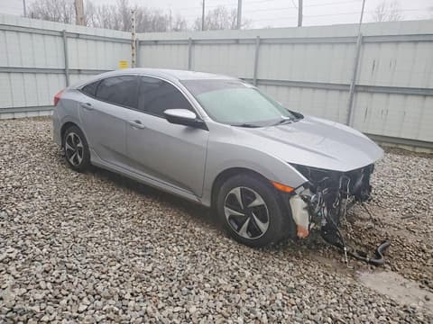2017 Honda Civic, VIN 2HGFC2F59HH554419. Фото 4 з 6 з аукціону Copart. Каталог авто зі США OpenDataCar.