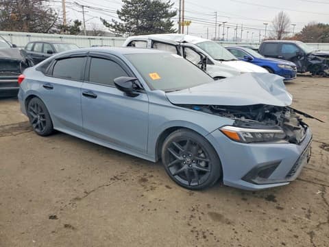 2022 Honda Civic, VIN 2HGFE2F59NH594909. Фото 4 з 6 з аукціону Copart. Каталог авто зі США OpenDataCar.