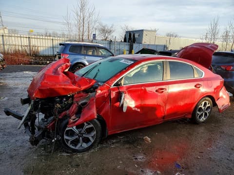 2020 Kia Forte, VIN 3KPF54ADXLE219936. Фото 1 з 6 з аукціону Copart. Каталог авто зі США OpenDataCar.