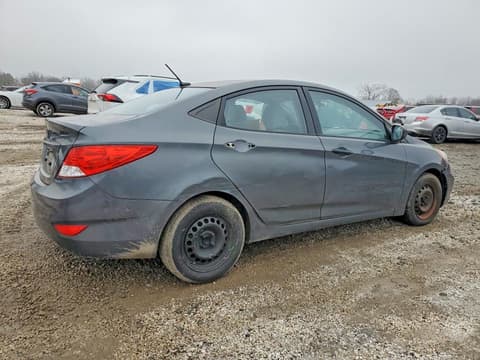 2012 Hyundai Accent, VIN KMHCT4AE3CU116467. Фото 3 з 6 з аукціону Copart. Каталог авто зі США OpenDataCar.