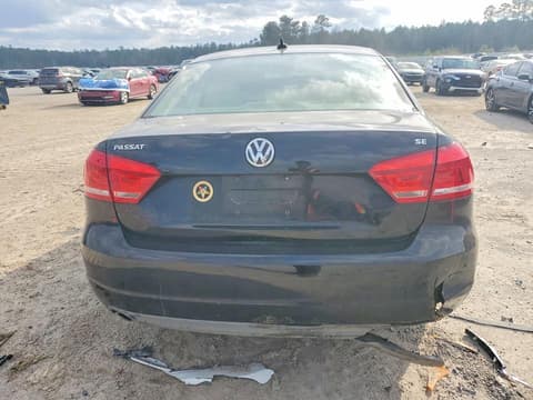 2013 Volkswagen Passat, VIN 1VWBH7A33DC052985. Фото 6 з 6 з аукціону Copart. Каталог авто зі США OpenDataCar.